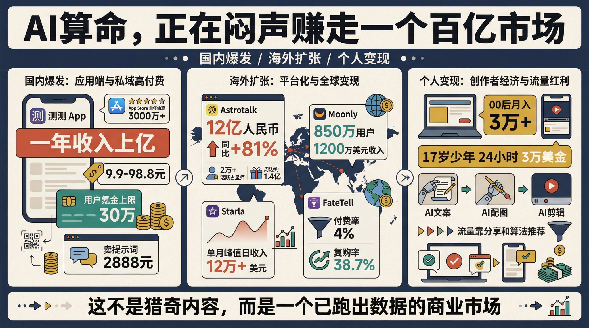 AI算命，闷声发大财！不看错过一个百亿市场（内含提示词） 配图 1