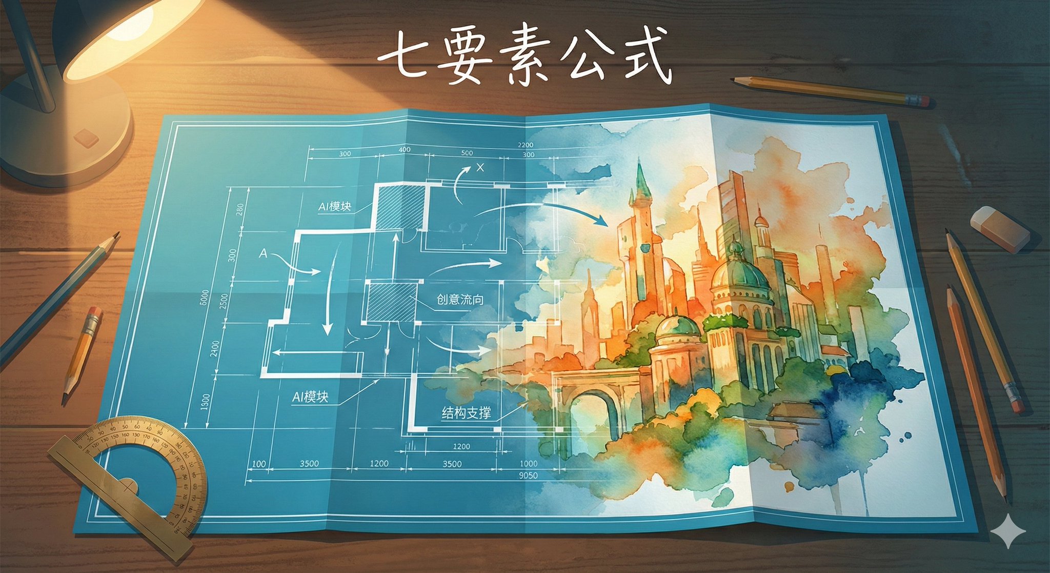 AI画图总翻车？因为你缺了这张"施工图纸"（一） 配图 1