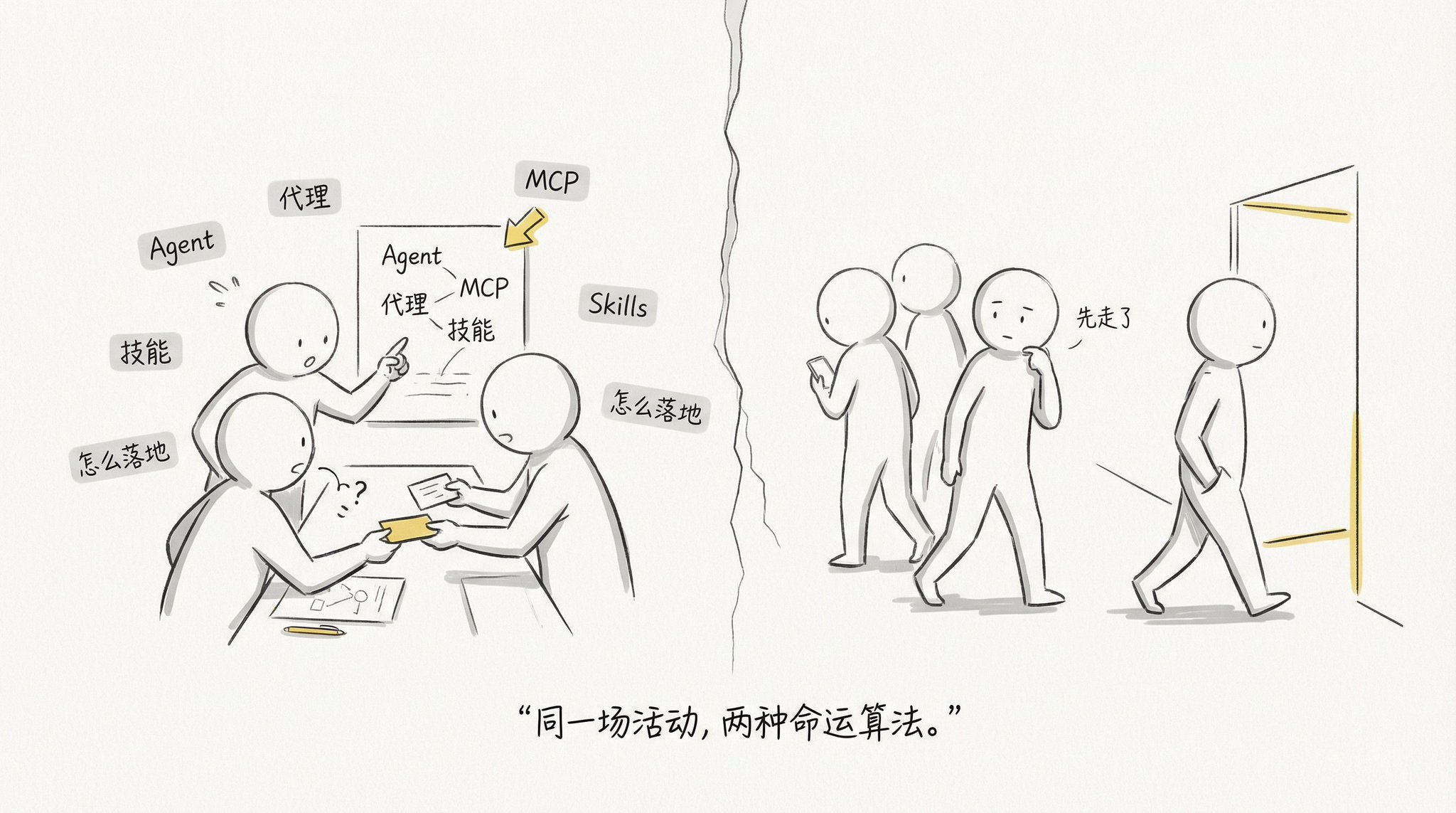 AI 时代的魔幻现实：老板向左，员工向右，一个用了求生，一个用了找死 配图 1