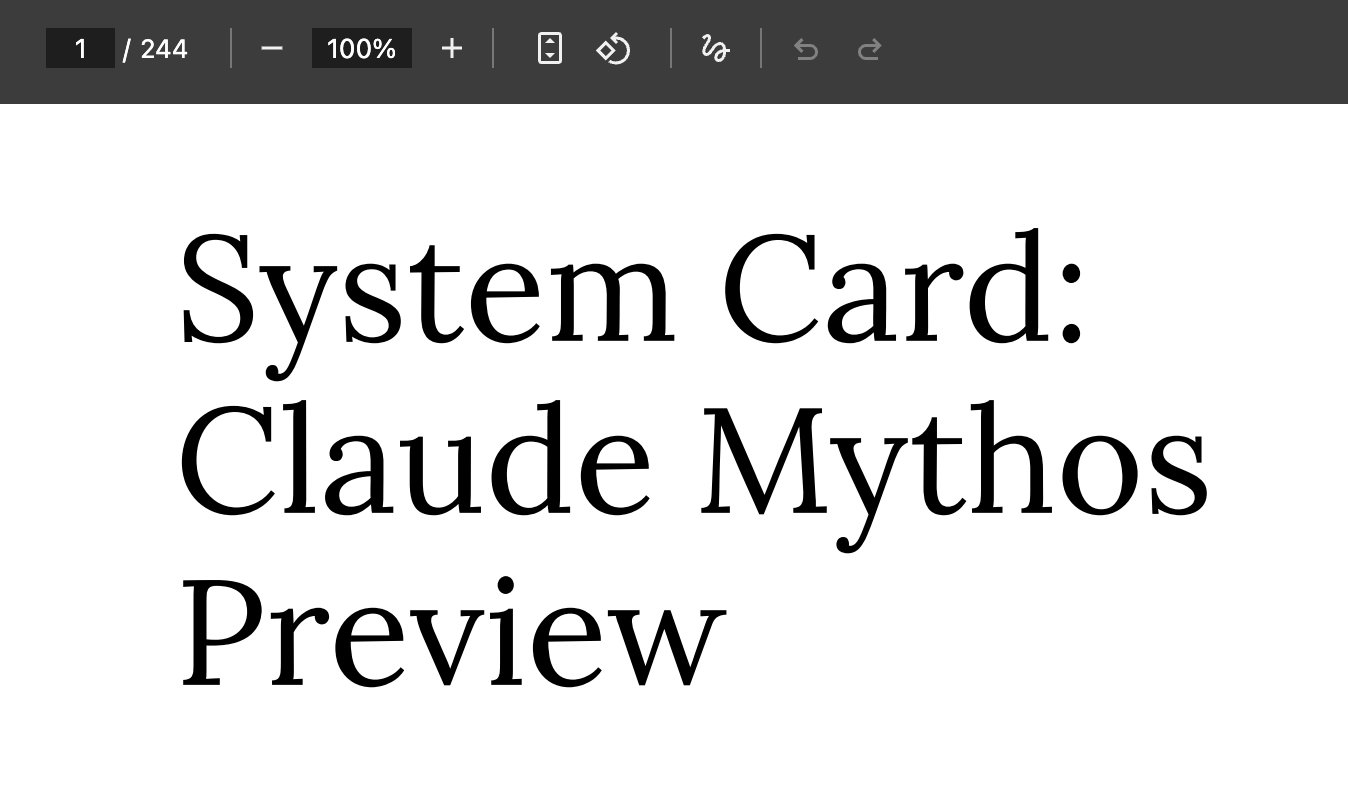 Claude Mythos 为什么不敢公开发布？下面是详细解释 配图 1