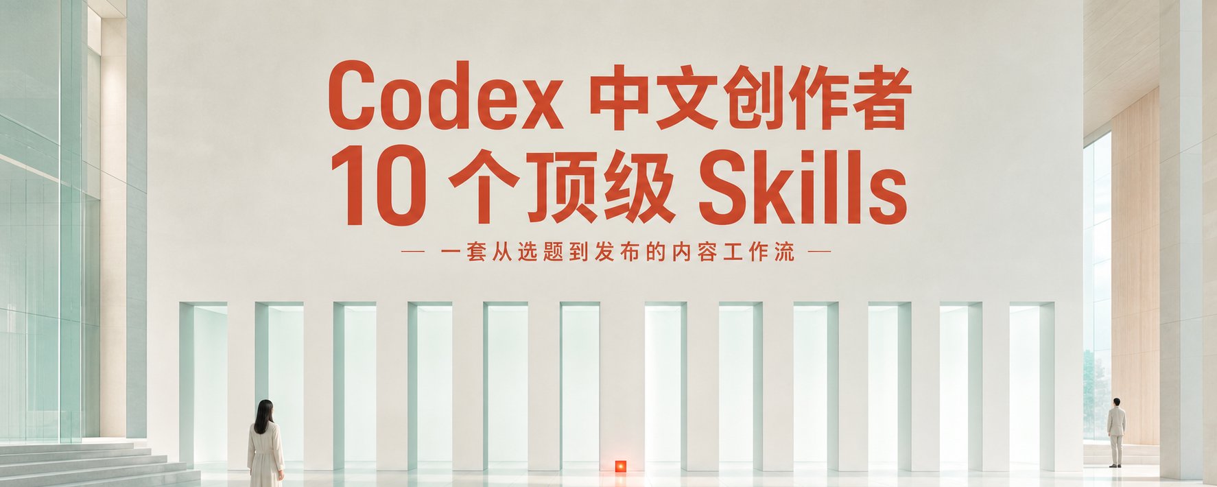 Codex 中文创作者 10 个顶级 Skills