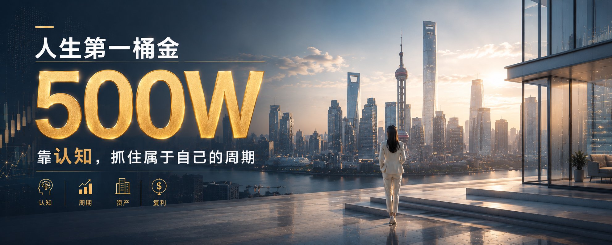 人生第一桶金 500 万：我在疫情周期里，靠认知赚到的第一波红利