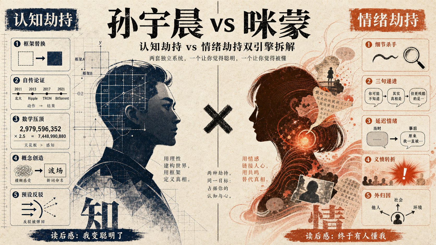 你以为孙宇晨和咪蒙文笔好？其实是在劫持你的大脑 配图 1