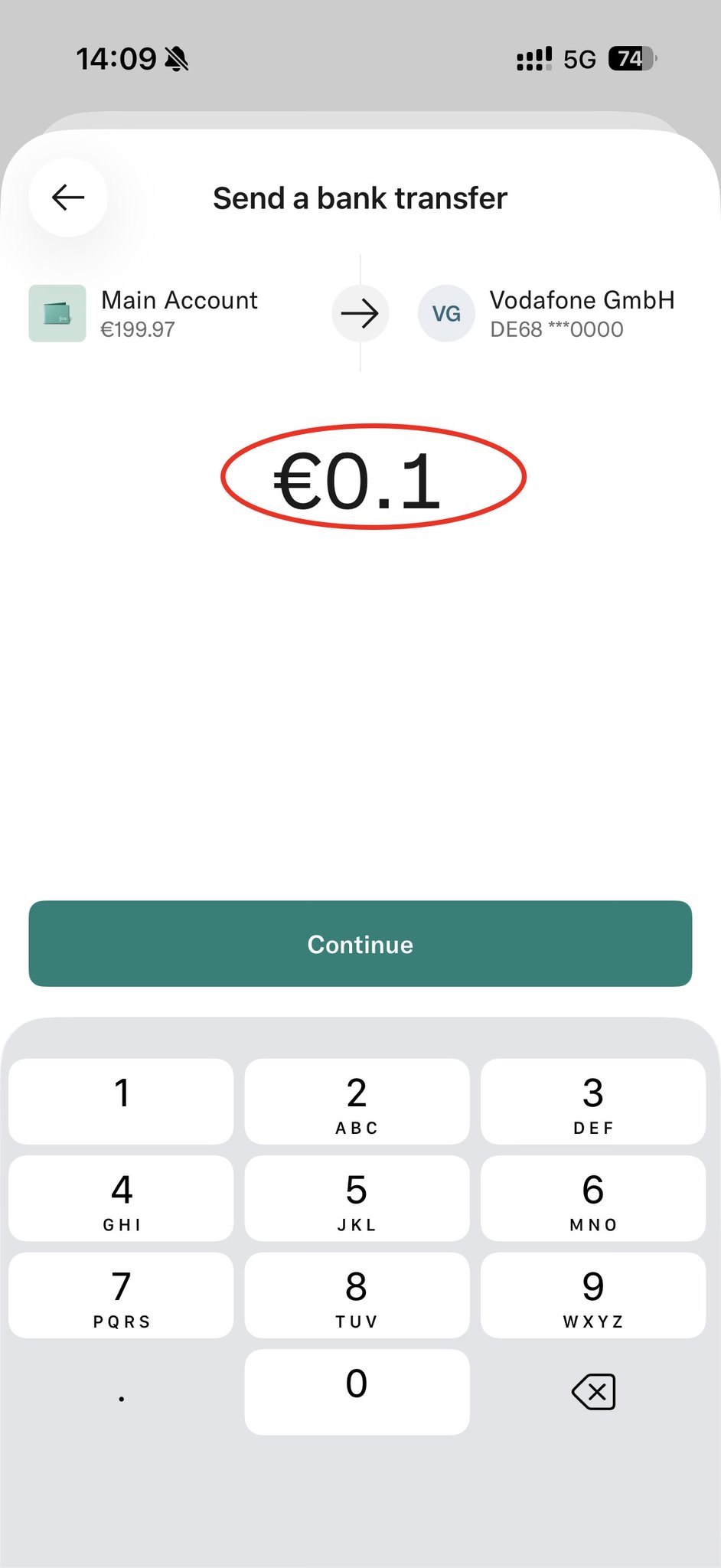 实操教程 ｜ 德国 Vodafone eSIM 通过N26实现低成本自动保号，每年仅需0.12欧元 配图 5